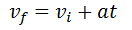 First equation of motion